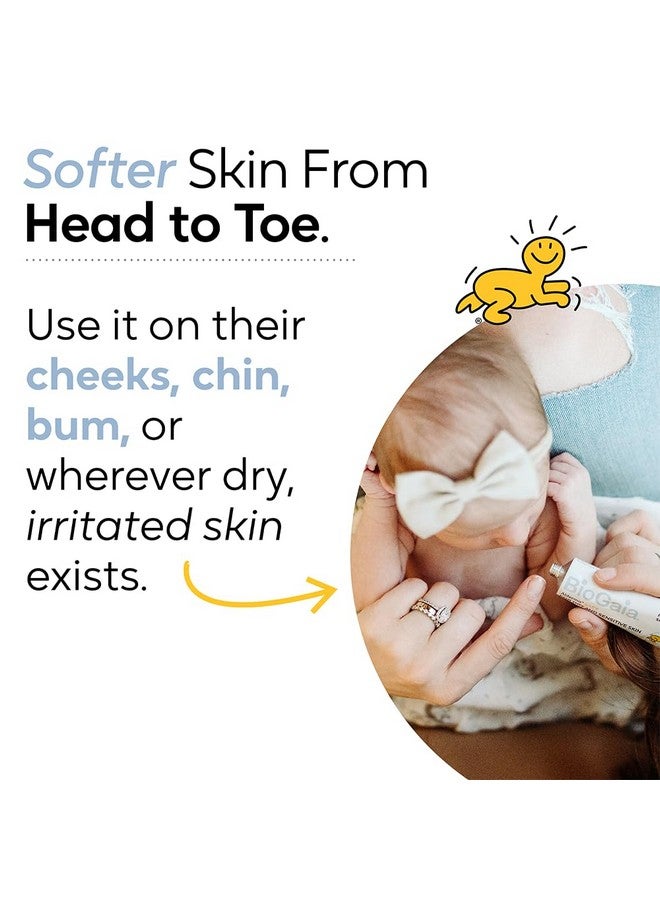 BioGaia Baby Probiotic Ointment | Soothes & Hydrates Dry, Irritated & Sensitive Skin | Use It From Head to Toe | Formulated With Plant-Based Oils & Probiotics | Steroid Free & Microbiome-Friendly - Image 3