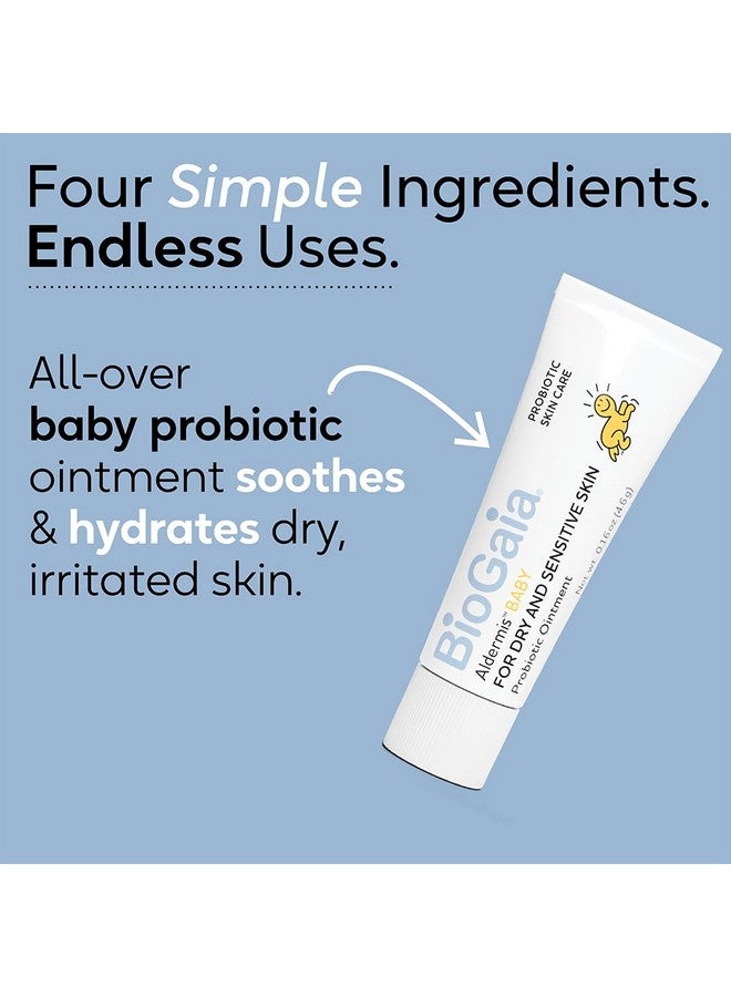 BioGaia Baby Probiotic Ointment | Soothes & Hydrates Dry, Irritated & Sensitive Skin | Use It From Head to Toe | Formulated With Plant-Based Oils & Probiotics | Steroid Free & Microbiome-Friendly - Image 1