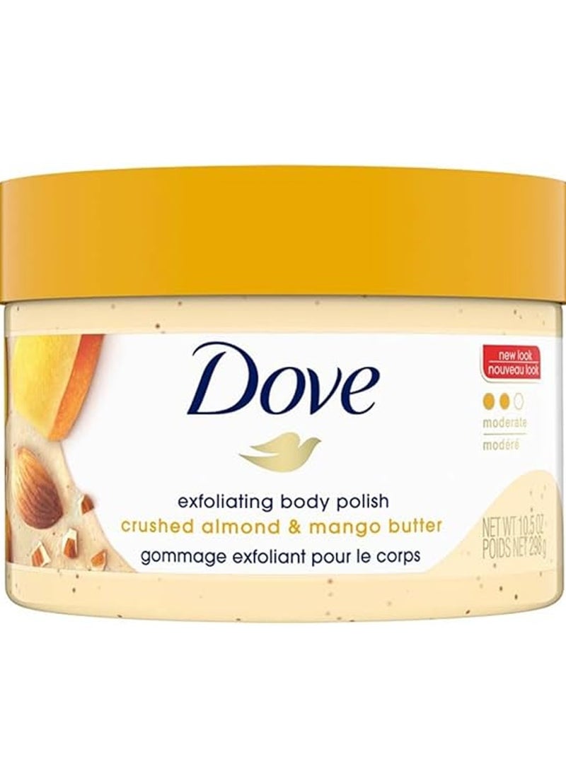 دوف مقشر الجسم دوف بزبدة اللوز المطحونة والمانجو 298 غرام