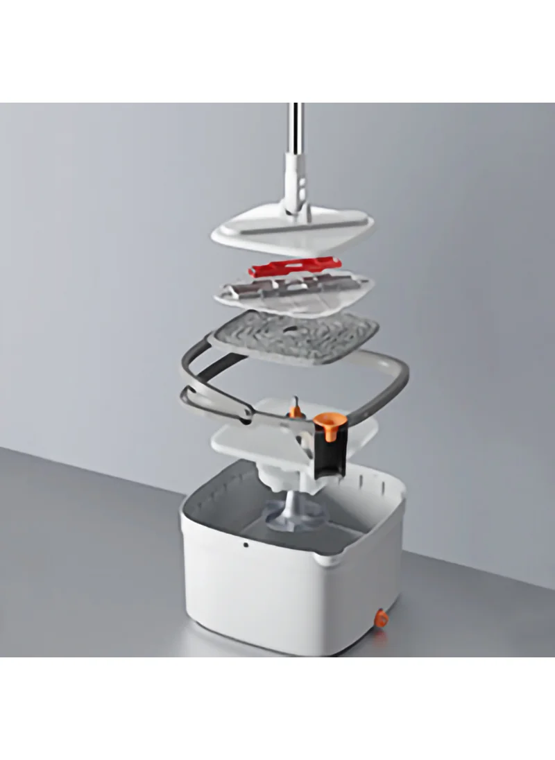 QUESERA SpinSmart Floor Care Kit- PREMIUM MOP AND BUCKET SET