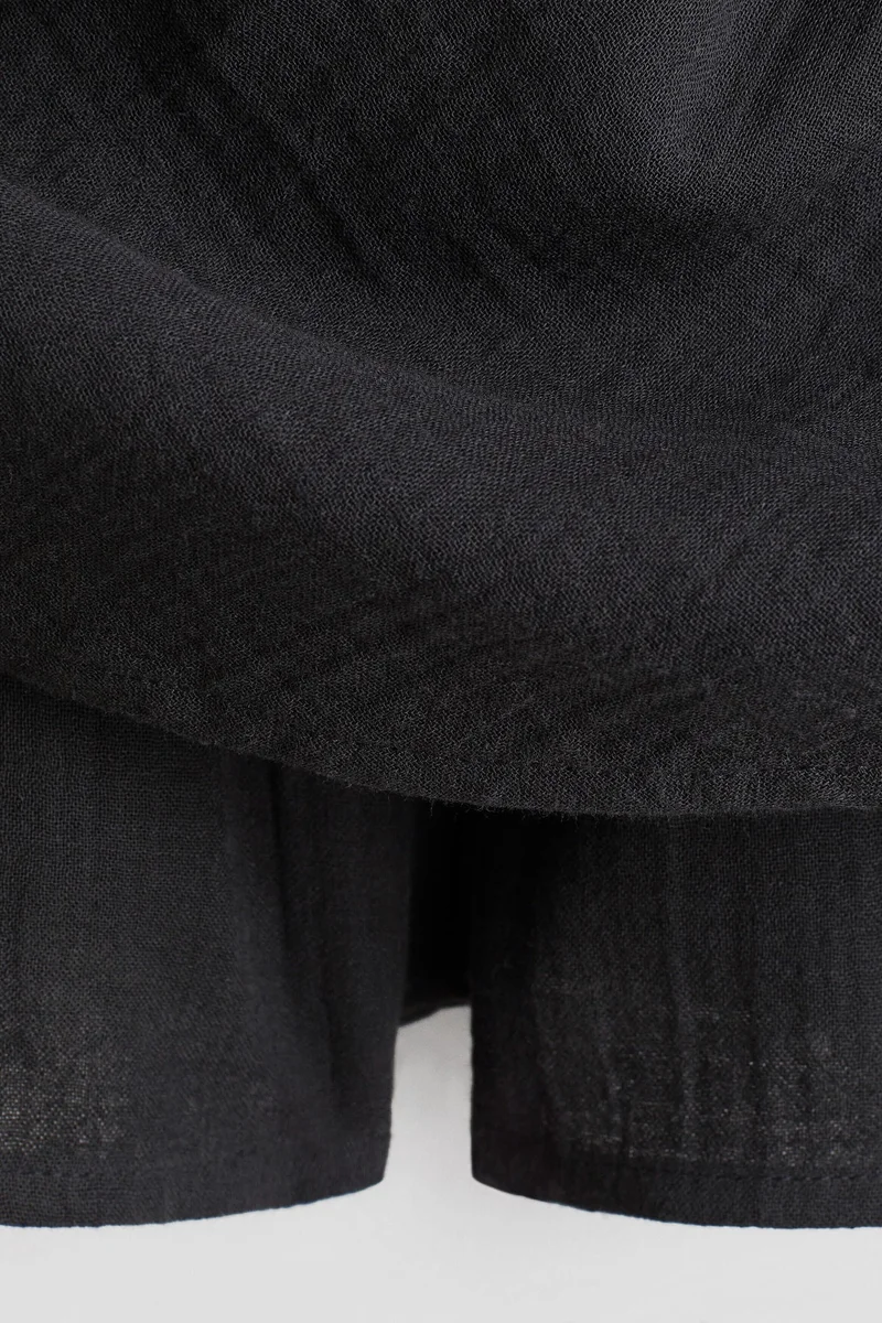 H&M Smock-detail muslin skort