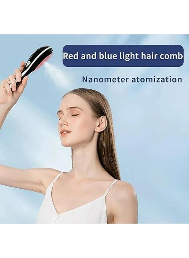 functional 3D Scalp Massager Brush with Red Light Therapy, Ultrasonic Hair Comb, and Electric Steam Hair Massager for a Relaxing and Invigorating Hair Care Experience - Image 3
