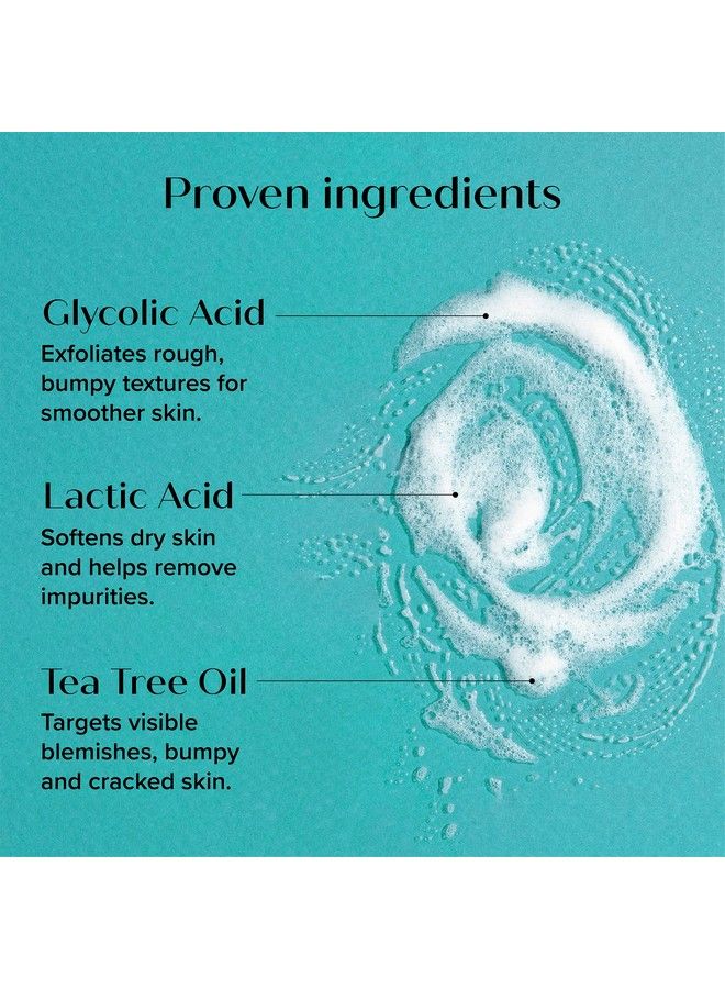 Medix 5.5 Body Scrub Skin Care Glycolic Acid Exfoliating Body Cleanser Kp Bump Eraser | Aha + Lactic Acid Anti Aging All Skin Type Wash | Keratosis Pilaris & Acne | Foaming Body & Face Wash 15 Fl Oz - Image 4