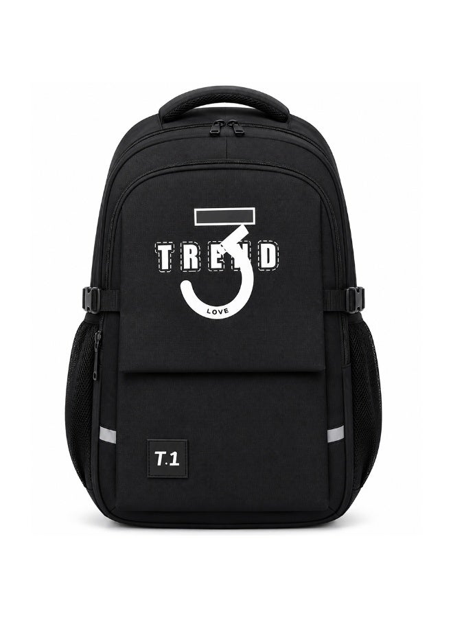 20 Inch School Backpack for Boys and Girls, Multi-Compartment, Multiple Zipper Compartments, Side Mesh Bottle Pockets and Carry Handle 50H*33.5W*15.5D CM