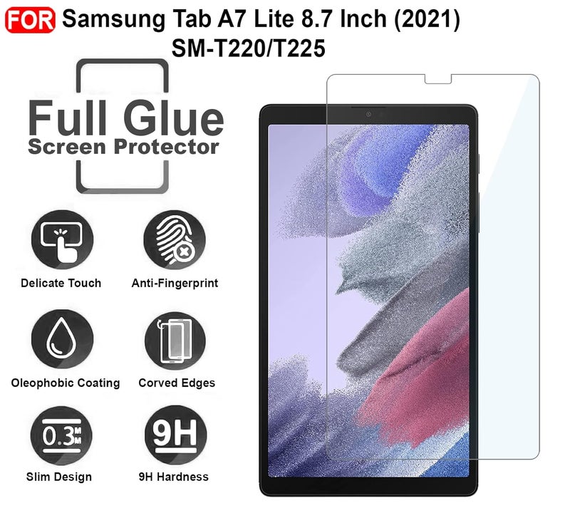 Cedo Samsung Tab A7 Lite (8.7 inch) Tempered Glass | Screen Protector Clear Tempered Glass for Samsung Galaxy Tab A7 Lite (8.7 inch) - SM-T220 / T225 (2021) - Image 5