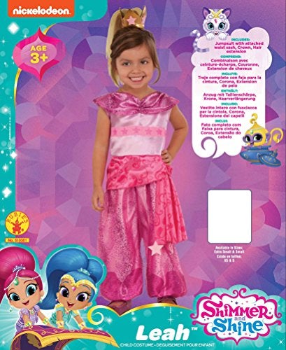 Rubies Childs Shimmer Shine Leah Costume XSmall - Image 5
