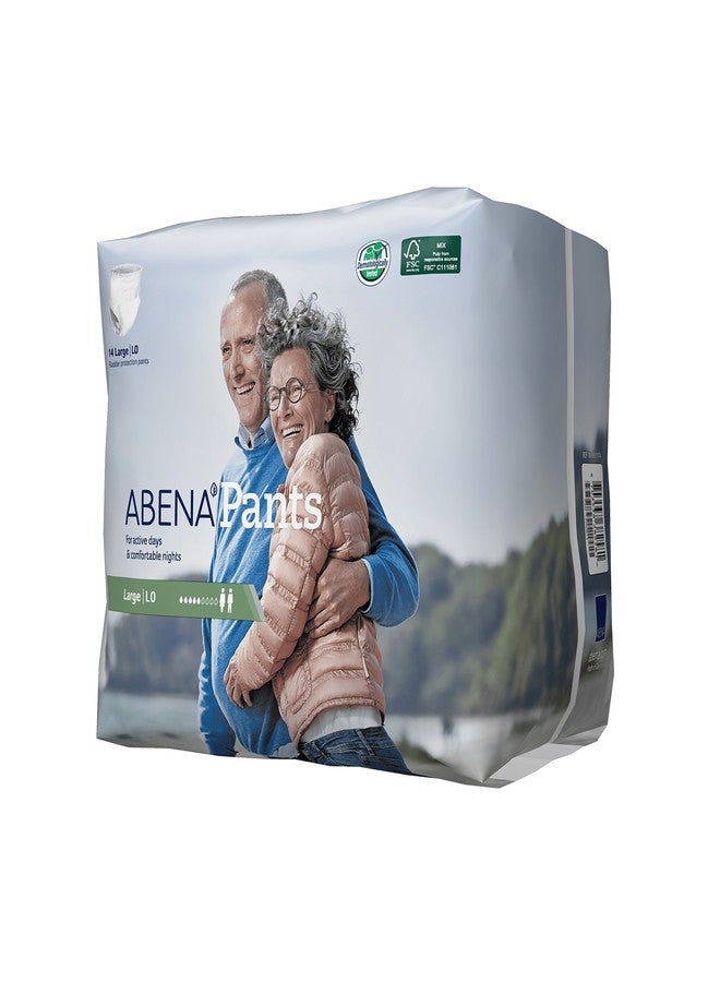 Abena Pants Light Premium Protective Underwear, Level 0, (Medium To Large Sizes Large, 14 Count - Image 4
