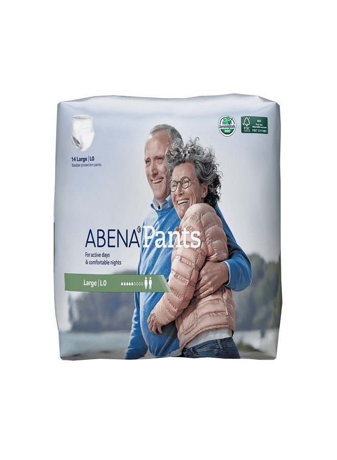 Abena Pants Light Premium Protective Underwear, Level 0, (Medium To Large Sizes Large, 14 Count - Image 3