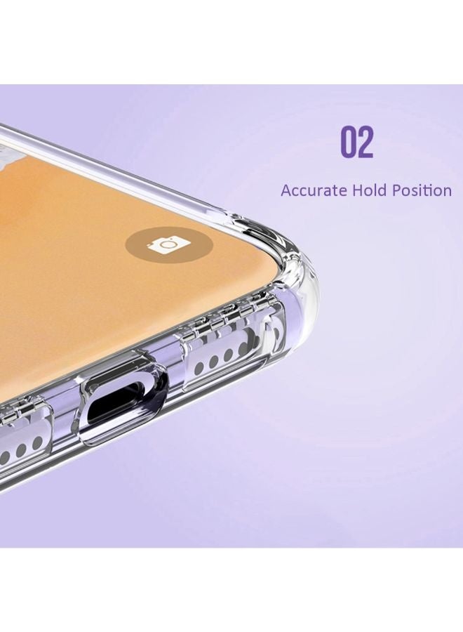 LEDIN Case for iPhone 11 Pro Max Clear Case Soft Flexible Silicone Back Cover Shockproof Anti Scratch Case with Reinforced Bumper Corner Compatible for iPhone 11 Pro Max Clear - Image 2