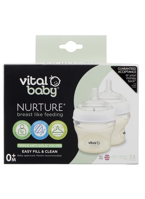 Nurture Like Feeding Bottles 2 Pieces 150ml