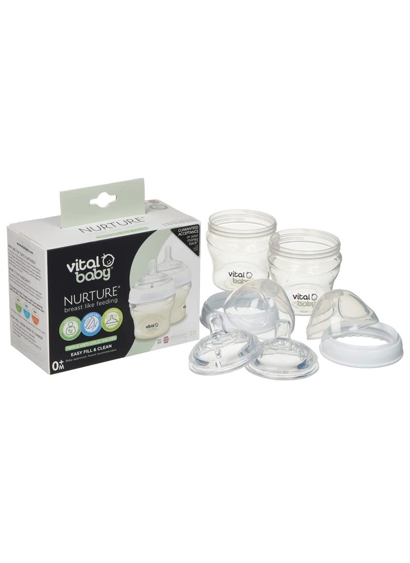 Nurture Like Feeding Bottles 2 Pieces 150ml