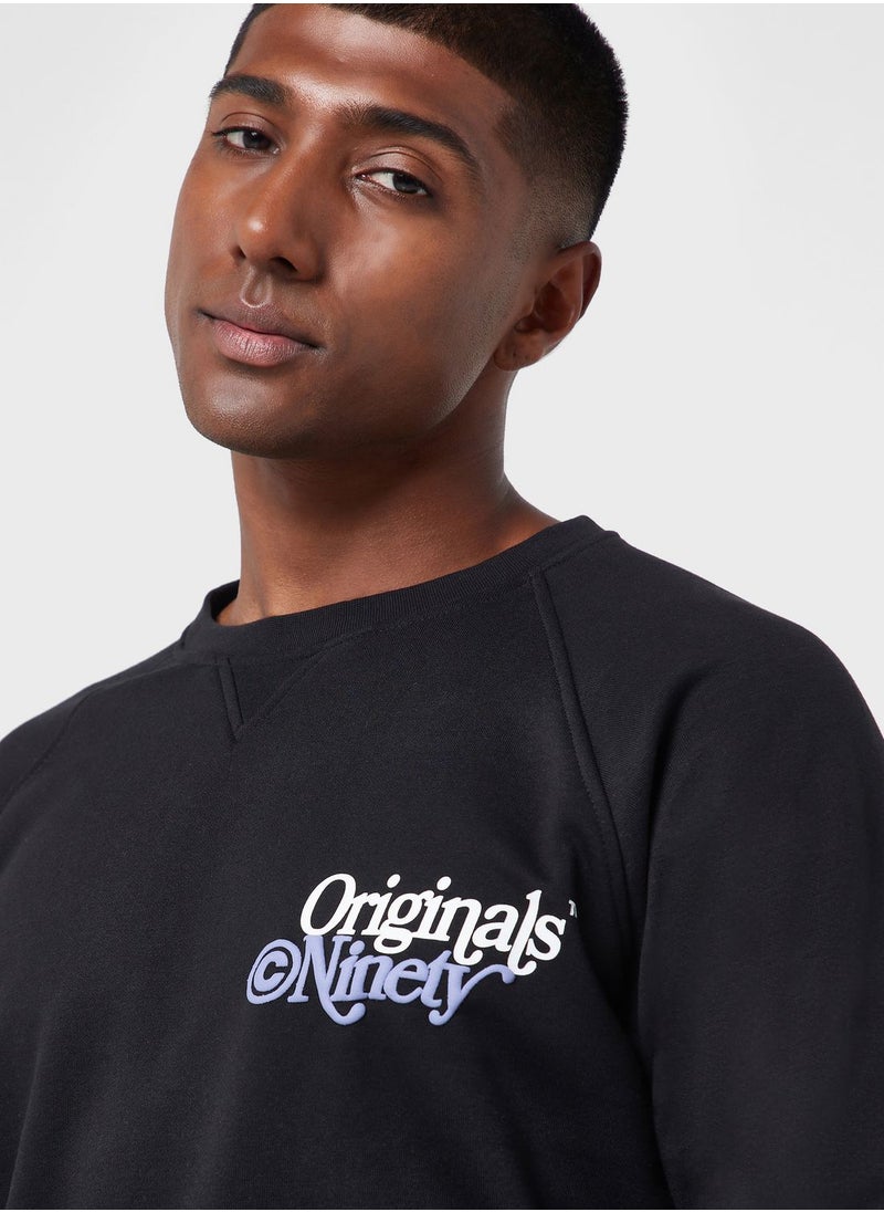 JACK & JONES - Slogan Sweatshirt - Image 1