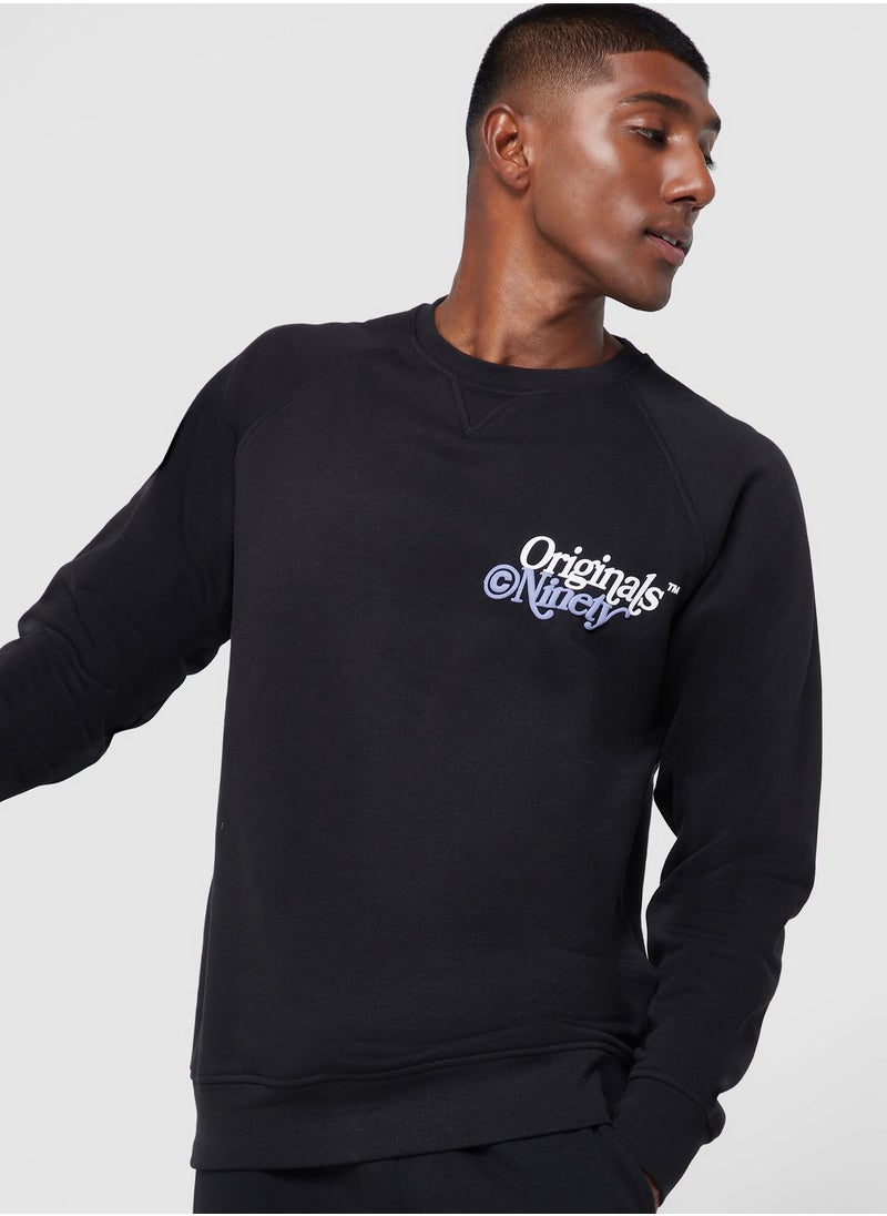 JACK & JONES - Slogan Sweatshirt - Image 1