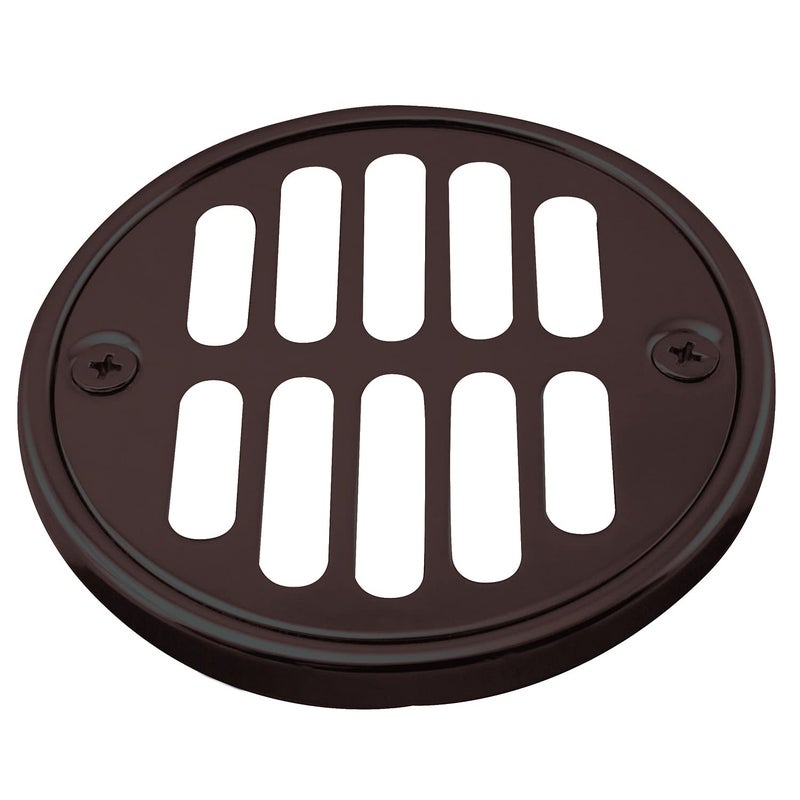 Westbrass Shower Strainer Set with Screws Grill and Crown Oil Rubbed Bronze D31212 - Image 2