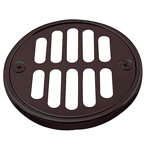 Westbrass Shower Strainer Set with Screws Grill and Crown Oil Rubbed Bronze D31212 - Image 1