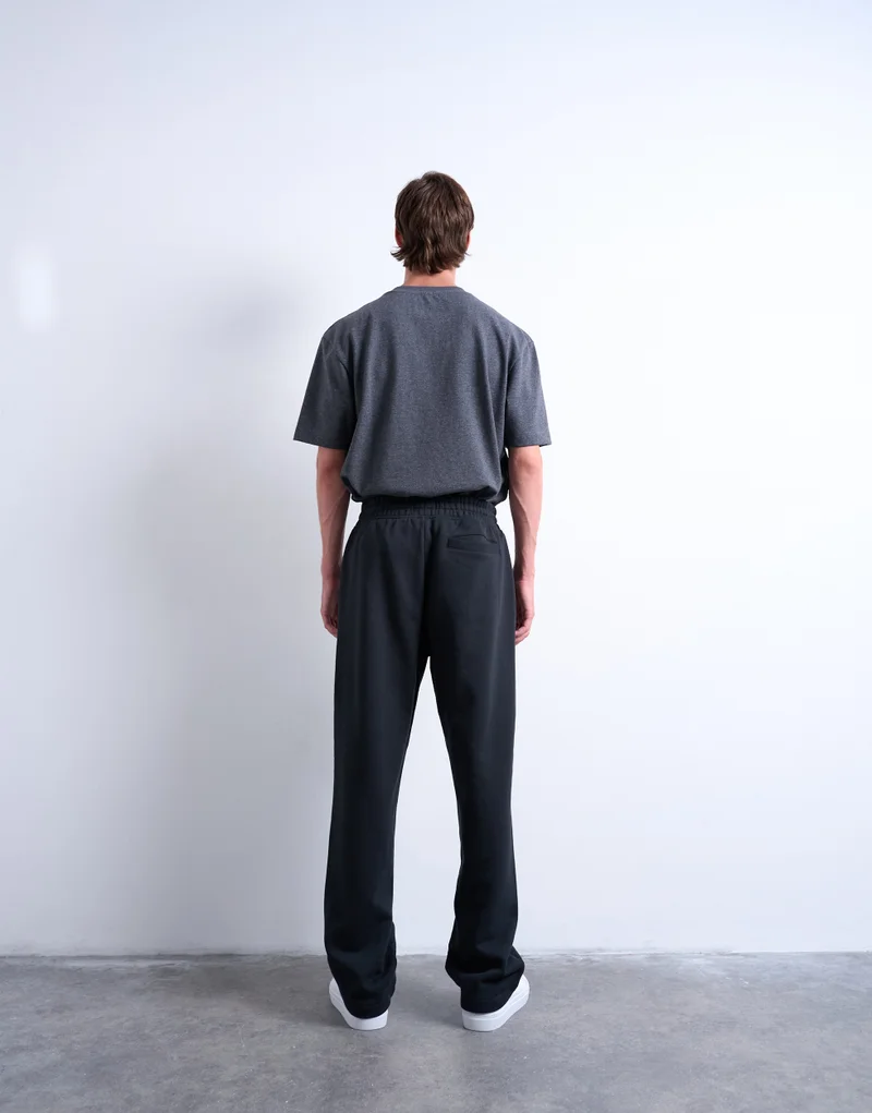 توب مان بنطلون رياضي مستقيم الساق