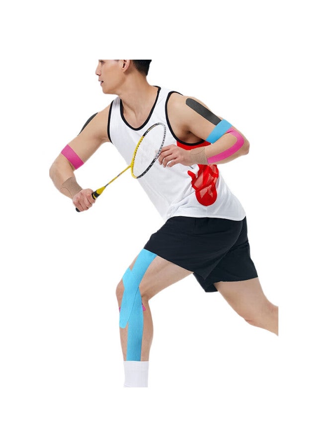NAILEKESI N Nailikesi Sports Tape, Muscle Tape, Marathon Elastic Bandage, Knee Fixation, Running Thigh Muscle Tape, Muscle Strain - Image 1