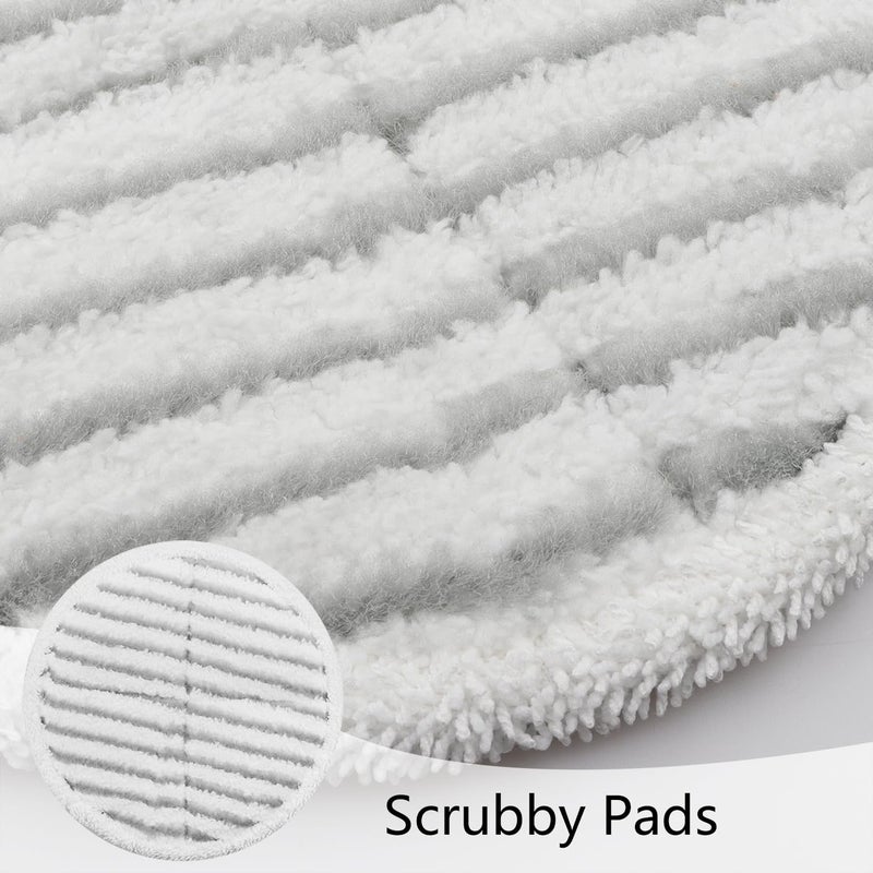 BeiLan Spin Wave Mop Pads Fit for Bissell Spin Wave 20399 23157 23159 2039A 2124A 20393 2039T 2039W 20391 20395 2307 2315A Soft Scrubby Pads for Hardwood Floor Cleaning Replacement Pads(12Pack) - Image 3