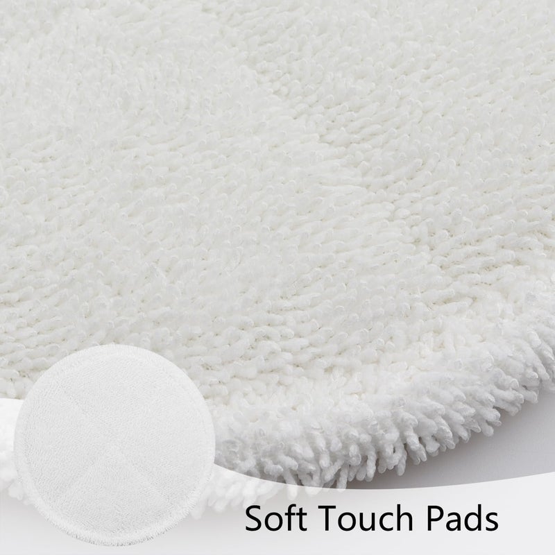 BeiLan Spin Wave Mop Pads Fit for Bissell Spin Wave 20399 23157 23159 2039A 2124A 20393 2039T 2039W 20391 20395 2307 2315A Soft Scrubby Pads for Hardwood Floor Cleaning Replacement Pads(12Pack) - Image 4