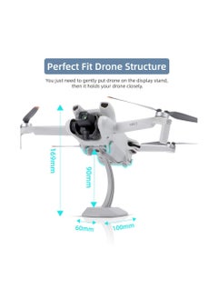KASTWAVE حامل عرض ثابت لدرون ريموت كنترول لسطح المكتب، قاعدة دعم لـ DJI Mini 3/3 Pro/Mini 2 / Mini 2 SE/Mavic Mini  - Image 2