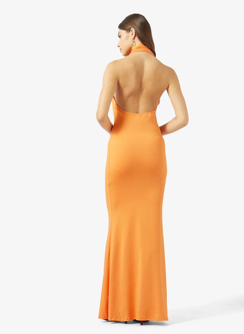 ايلا Shift Dress With Draped Detail