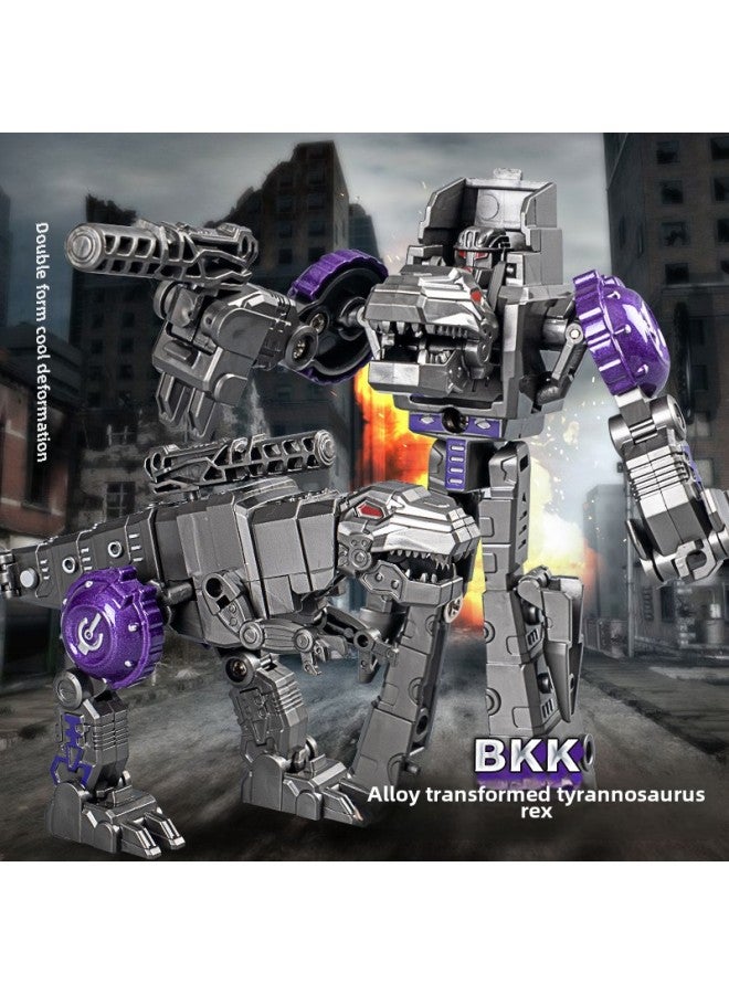 Boy Alloy Deformed Mecha Scorpion Spider Fit Robot Children's June 1 Gift Deformed Toys Wholesale-Color:BKK Alloy Deformation-longicorn Mecha B7002-120 - Image 5