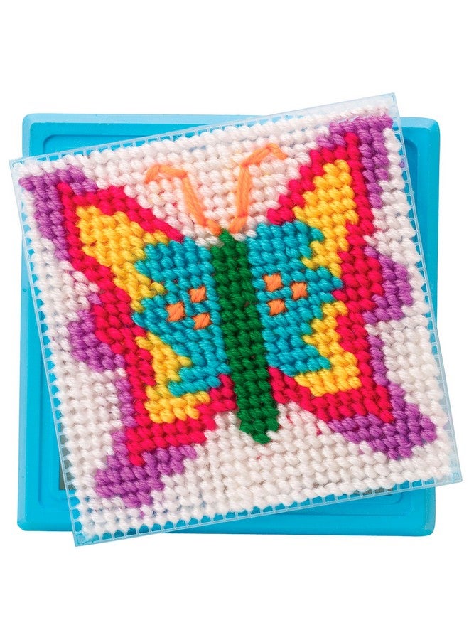 ALEX Toys Simply Needlepoint Butterfly Kids Art and Craft Activity - Image 5