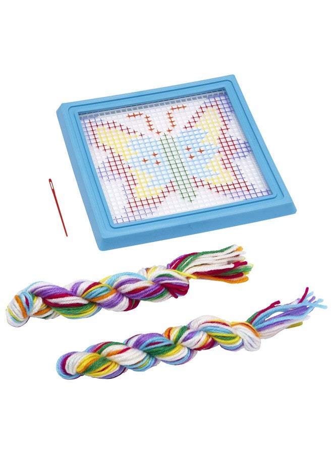 ALEX Toys Simply Needlepoint Butterfly Kids Art and Craft Activity - Image 3