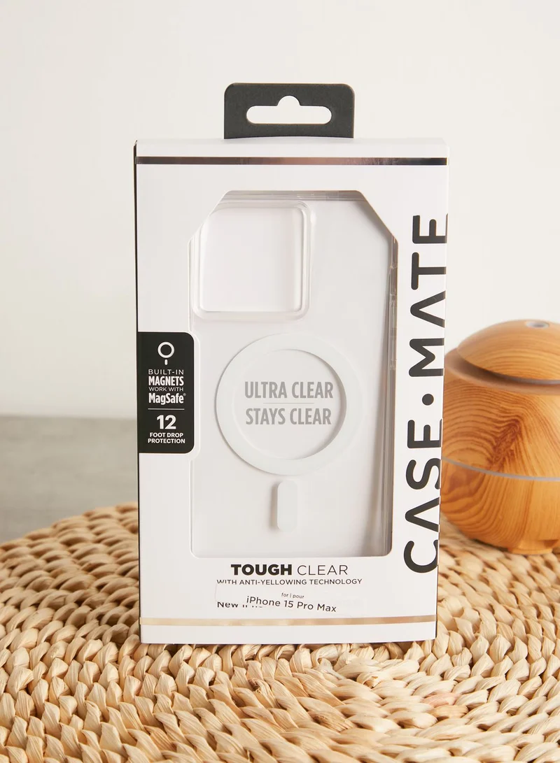 CASE-MATE Case-Mate - Iphone 15 Pro Max - Tough - Clear With Magsafe