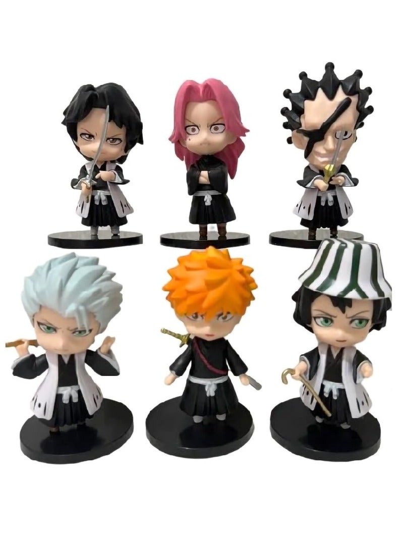 6 Action Figure Limited Edition for Car Dashboard, Decoration, Cake, Office Desk & Study Table(Pack of 6) - Image 1
