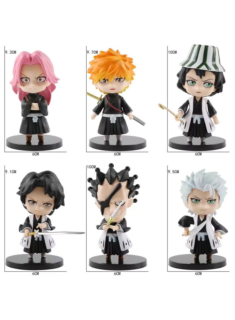 6 Action Figure Limited Edition for Car Dashboard, Decoration, Cake, Office Desk & Study Table(Pack of 6) - Image 2