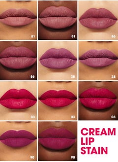 SEPHORA SEPHORA COLLECTION Cream Lip Stain - Matte Liquid Lipstick 129 Risky Red - Matte Cool Tone Red 5ml  - Image 3