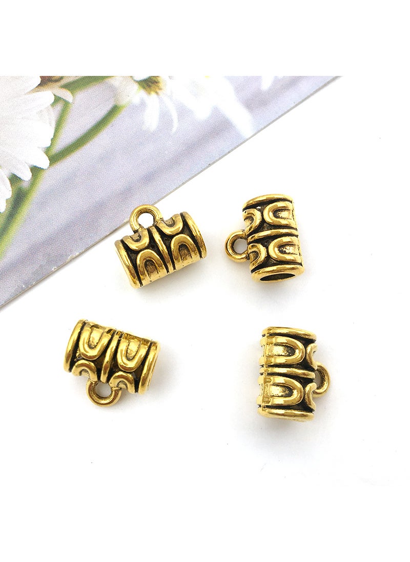 Generic - DIY Alloy Charms Connectors Tube Beads Pendants 14339 hanging head 1.5 grams - Image 1