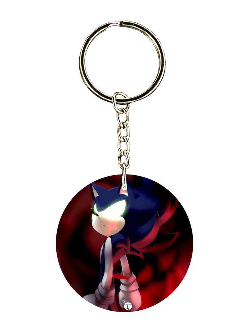 RKN Sonic Printed Keychain