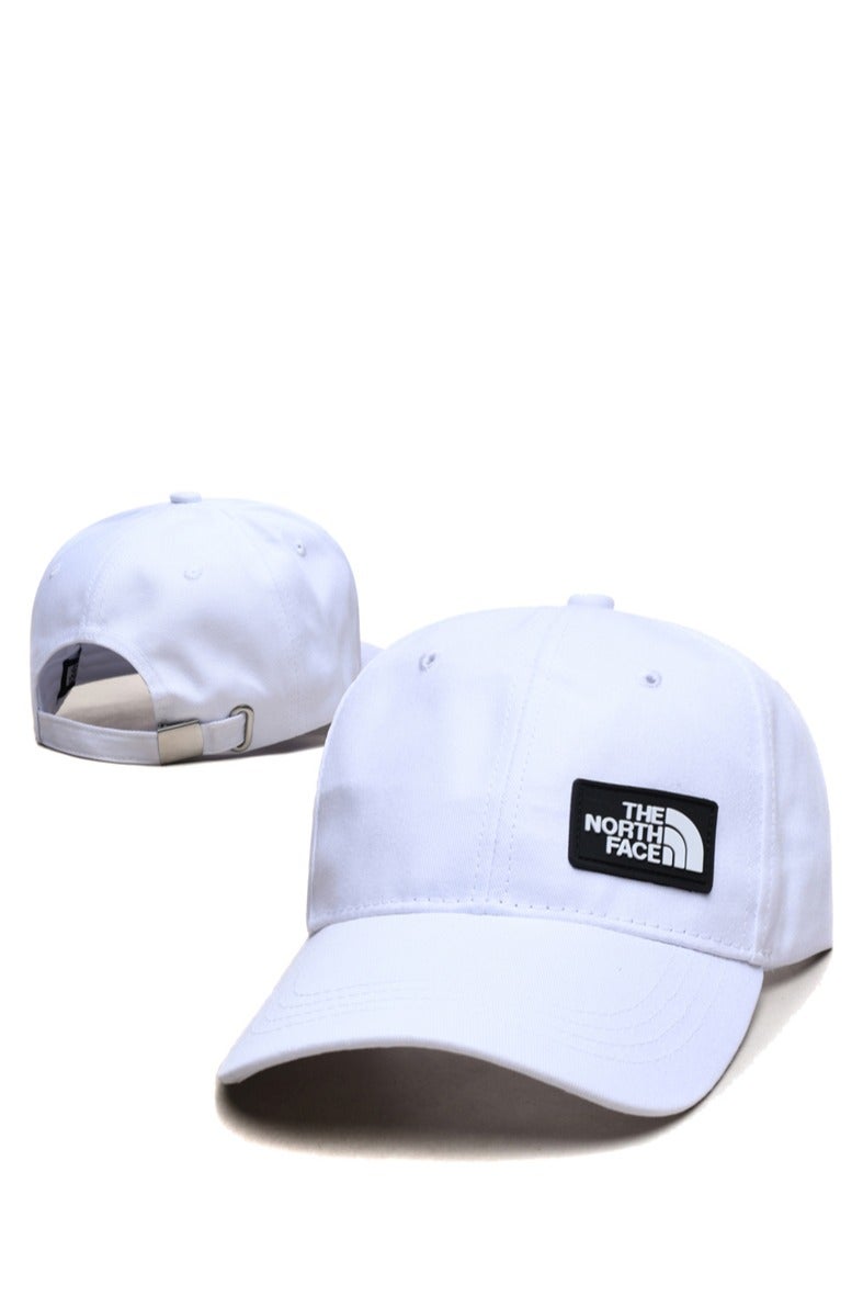 The North Face Classic Baseball Cap, White Outdoor Casual Hat