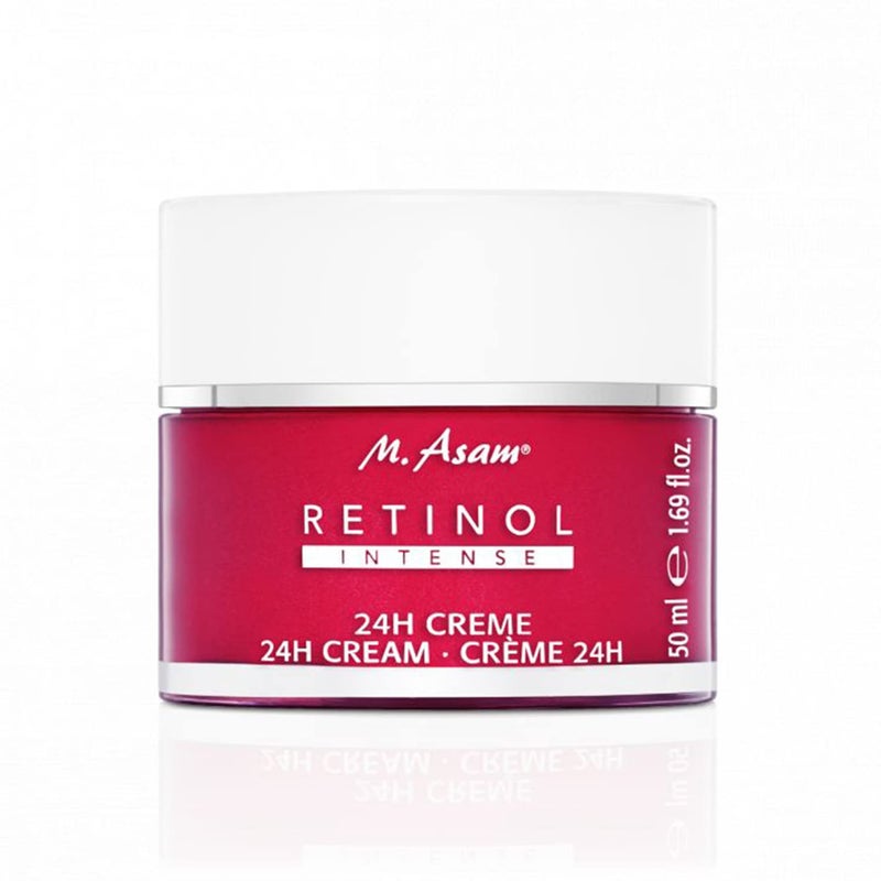 M.Asam M. Asam RETINOL 24h Cream - Face Cream against wrinkles, anti-aging face moisturizer with retinol, day cream & night cream stimulating collagen production, facial care for all skin types, 1.69 Fl Oz - Image 1