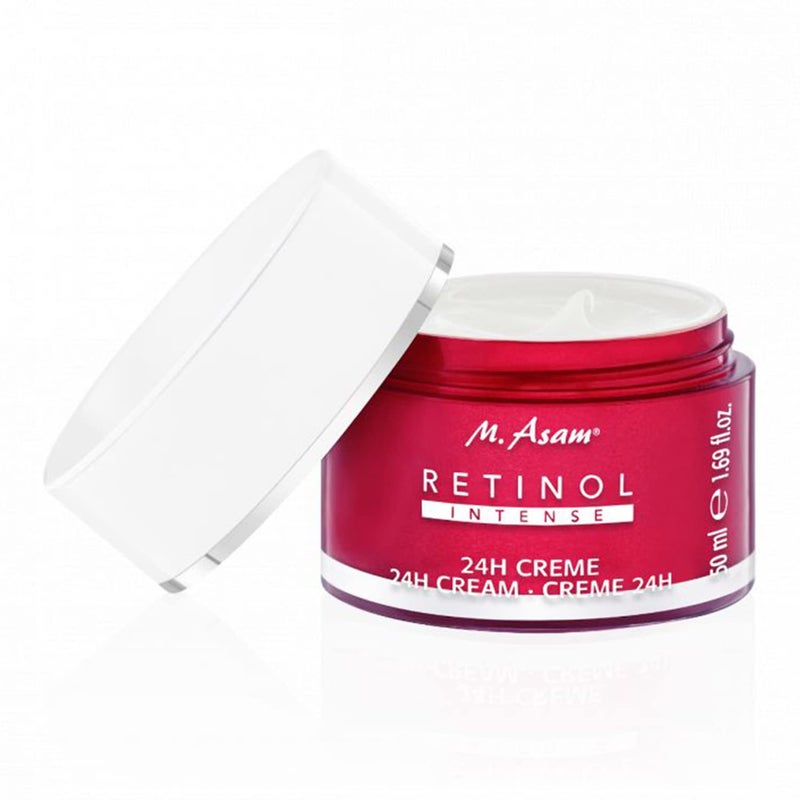 M.Asam M. Asam RETINOL 24h Cream - Face Cream against wrinkles, anti-aging face moisturizer with retinol, day cream & night cream stimulating collagen production, facial care for all skin types, 1.69 Fl Oz - Image 2