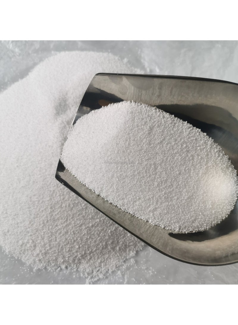 MIRFA Pearled Candle Wax Sand With 20 Eco Wicks - White - Image 3