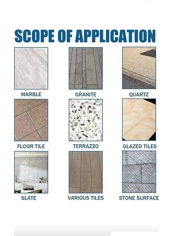 WILLIAM WEIR Stone Care Wax，Stone Care Wax Furniture Polish , Suit for Marble Furniture, Ceramic Tiles, Stone Floor, Stone Walls, Stone Polish Protection. - Image 4