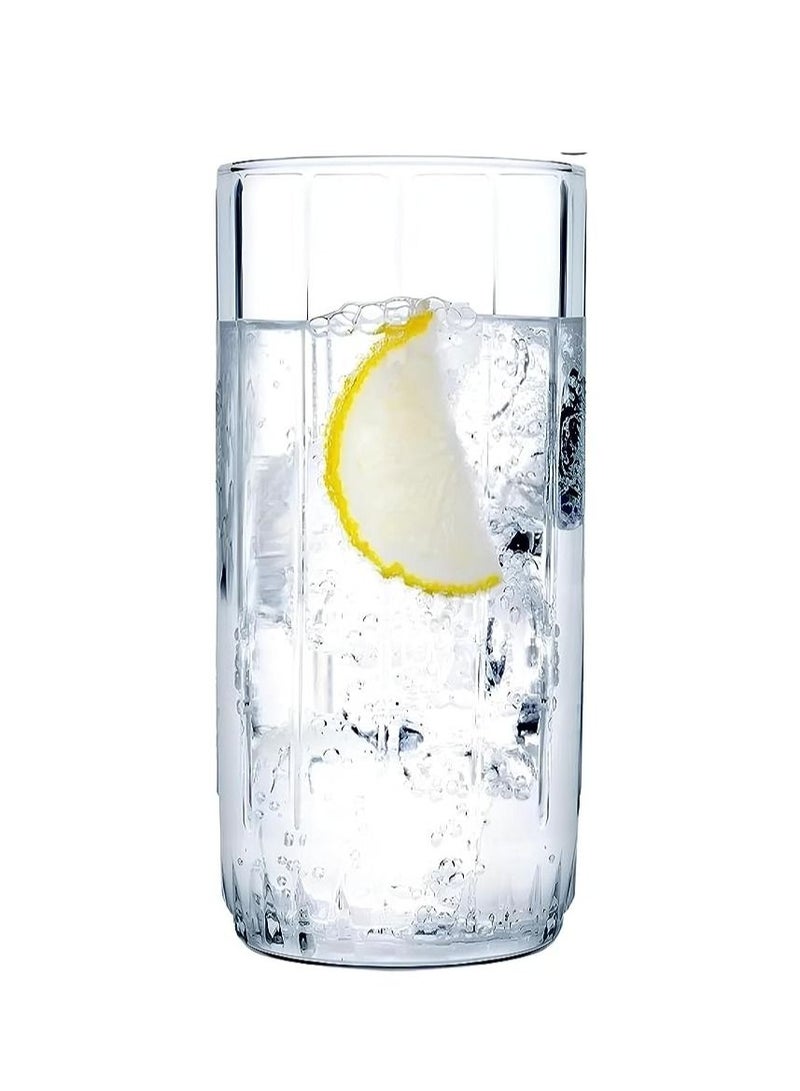 باساباش بشابتشي طقم اكواب عصير وماء كبيرة من 6 قطع - ليا هاي بول - 310 مل - منشأ تركي - Image 3