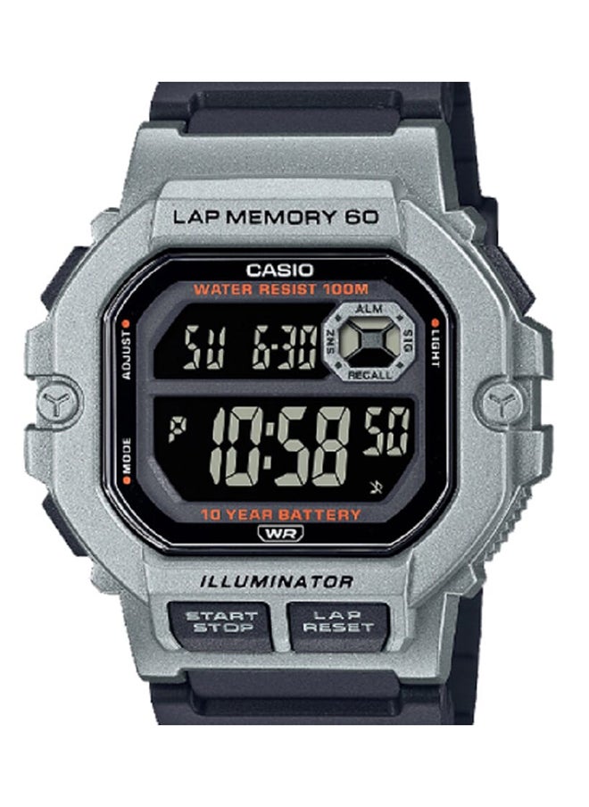 CASIO Resin Digital Wrist Watch WS-1400H-1BVDF  - Image 3