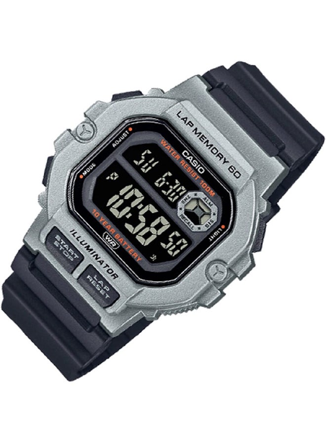 CASIO Resin Digital Wrist Watch WS-1400H-1BVDF  - Image 2