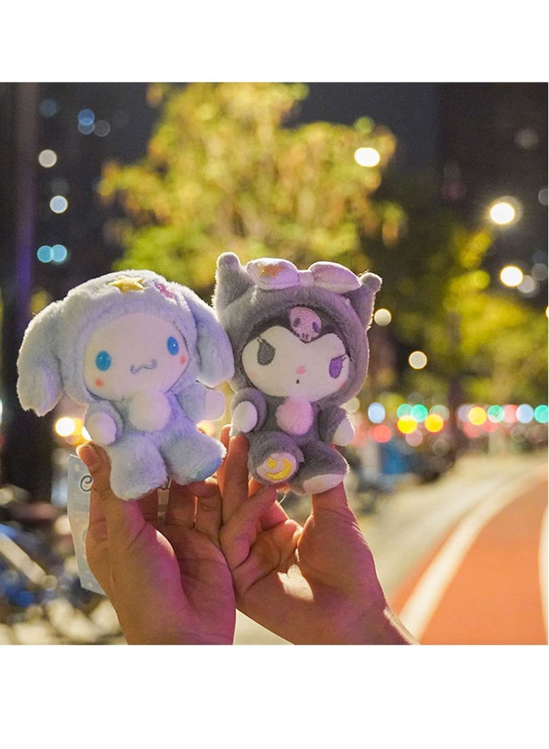 SYOSI Plush Keychain, 5 In Plush Toy Doll, Cute Sanrio Plush Keychain Stuffed Animal Toys Anime Pendant Doll Accessories, Pendant Toy Girls Gift - Image 4
