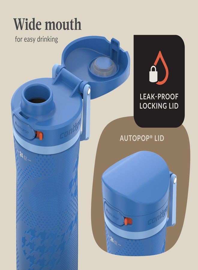 Contigo Jackson Chill 2.0 Stainless Steel Water Bottle with AUTOPOP Lid, 24oz - Image 4