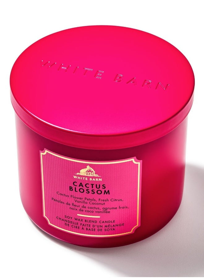 Bath & Body Works Cactus Blossom 3-Wick Candle - Image 3
