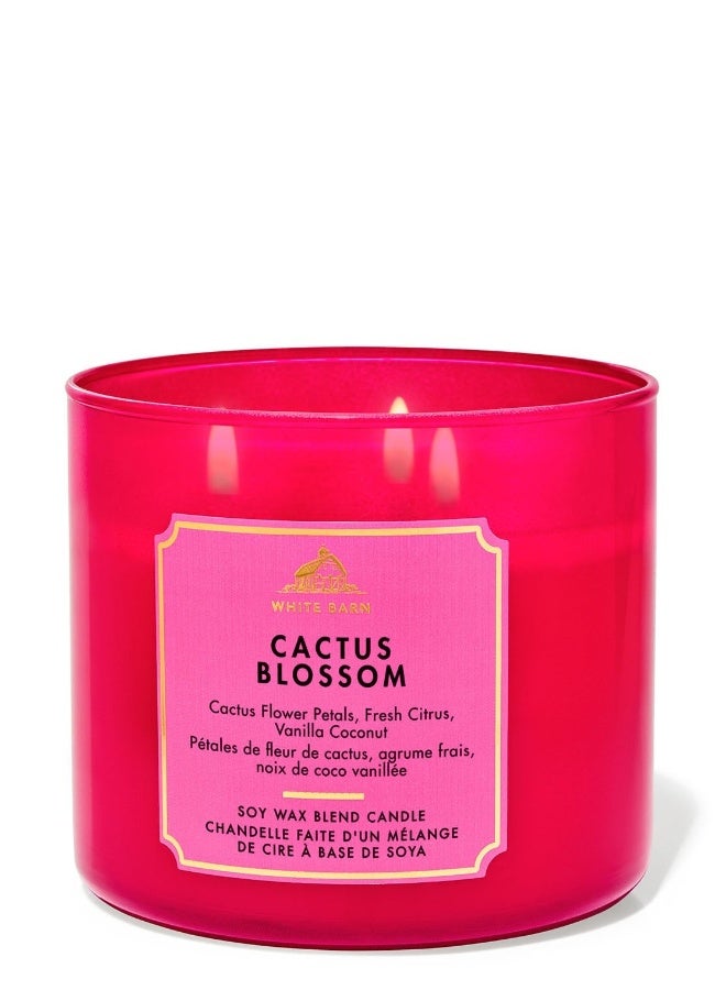 Bath & Body Works Cactus Blossom 3-Wick Candle - Image 4