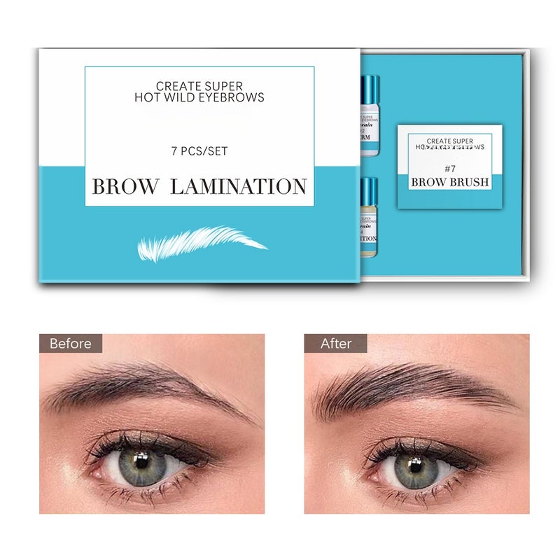 Beauty Salon And Home Semi-permanent Brow Lift Kit Eyebrow Lamination Kit Styling Perming Setting Curling Brow Laminationet - Image 5