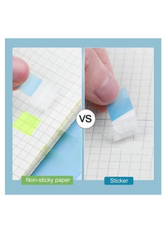 Excefore Sticky Notes, Transparent Self-Stick Notes 900 Pcs, Clip-on Indicator Stickers, Student Office Study Classification Index Sticker, Notebook Marker Stickers, Pop Up Index Tabs, Tabs Stickers (9 Color)  - Image 5