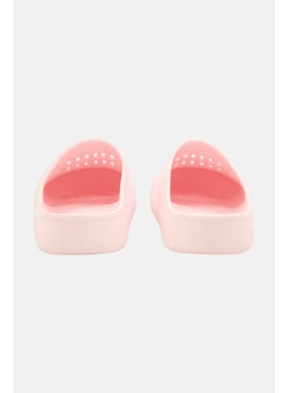 Adidas Men Adilette Brand Logo Slip On Clogs, Pink  - Image 2