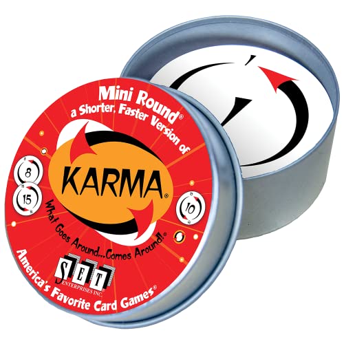 Set Enterprises Karma Mini Round Card Game - Image 1